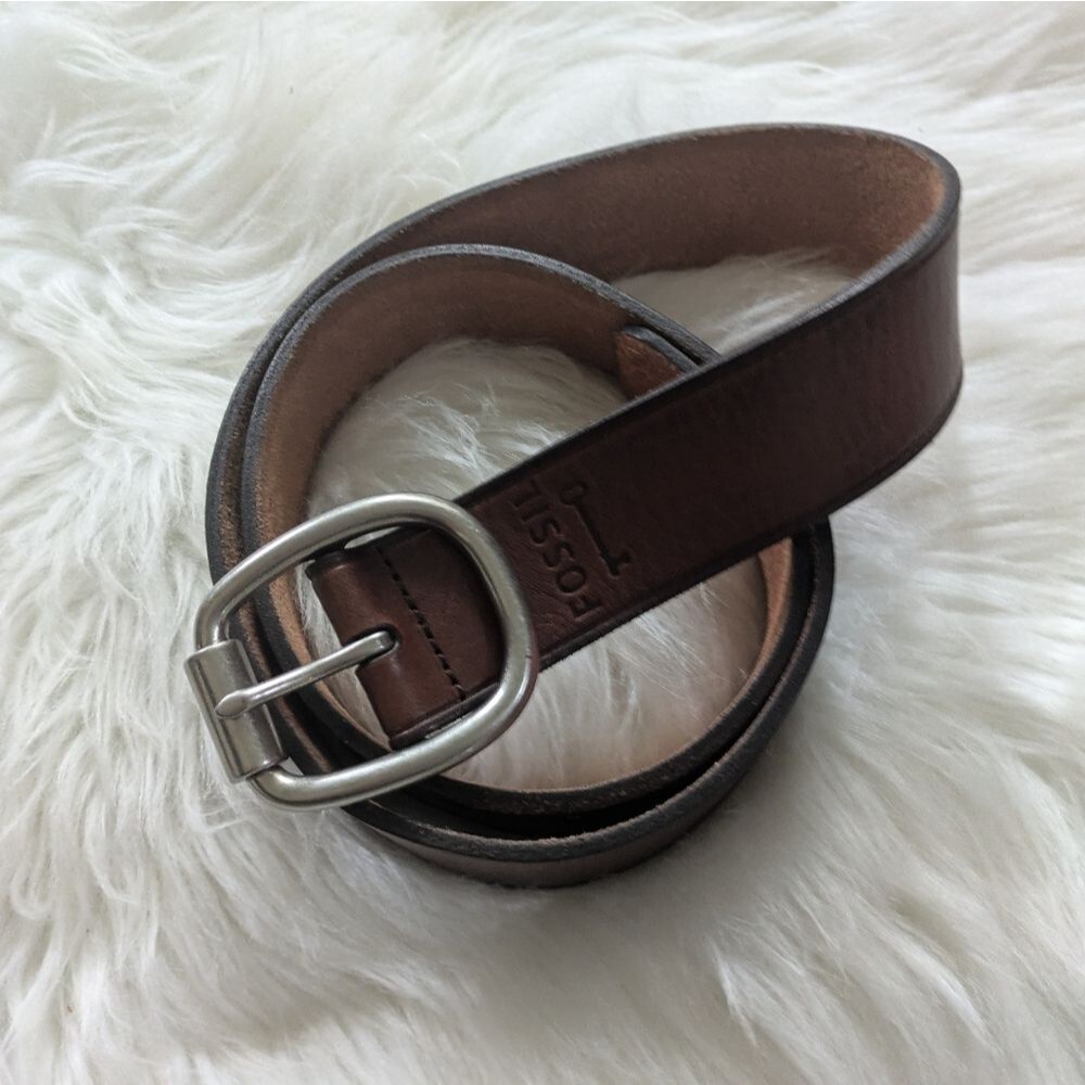 Fossil Men's Brown Leather M Medium